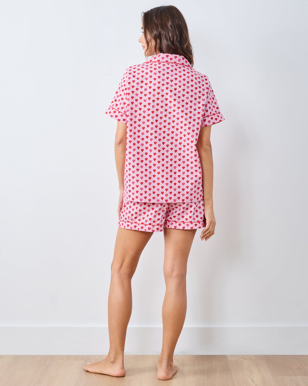 Mini Candy Hearts Short PJ Set