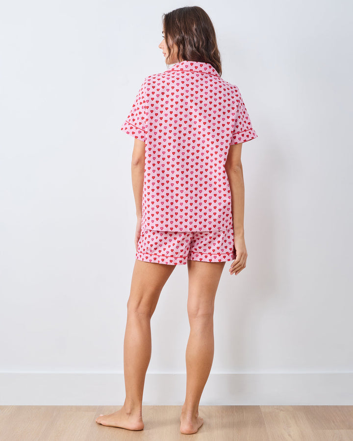 Mini Candy Hearts Short PJ Set