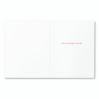 Surely You Know You Are My Sun Greeting Card