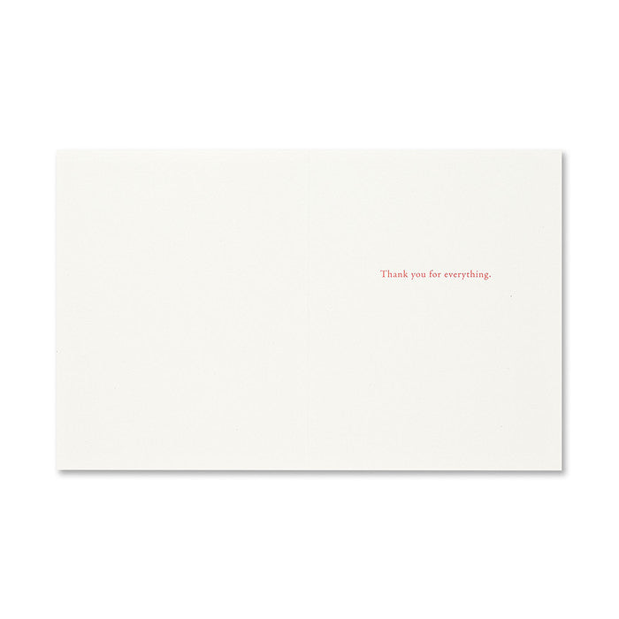 How Beautiful A Day Can Be Thank You Greeting Card