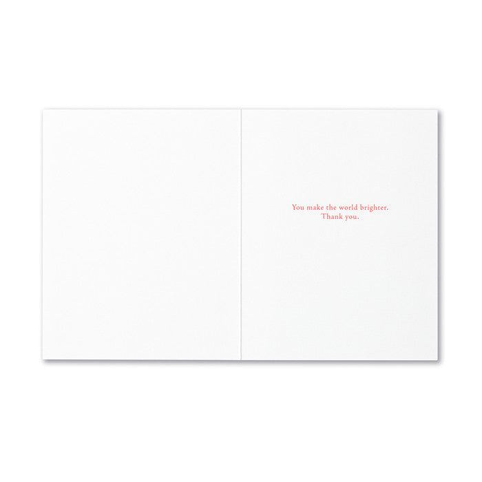 It's Wonderful What One Ray Of Sunshine Can Do Greeting Card