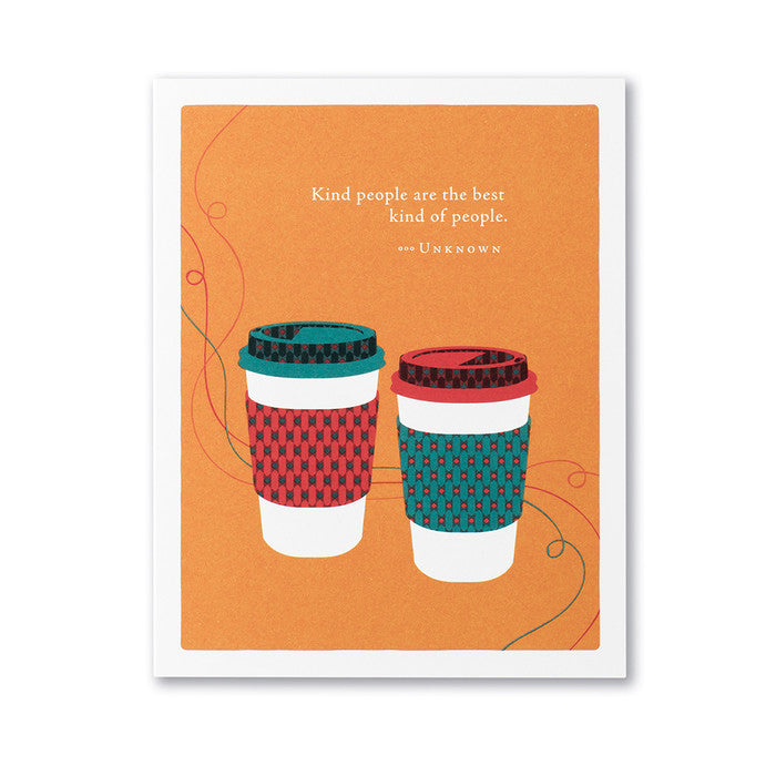 Kind People Thank You Greeting Card