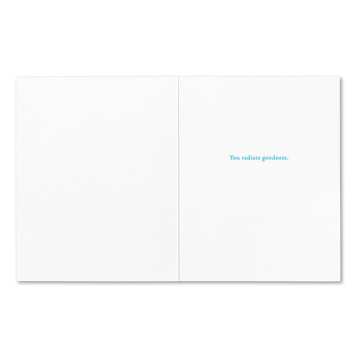 Kind Words Kind Thoughts Greeting Card