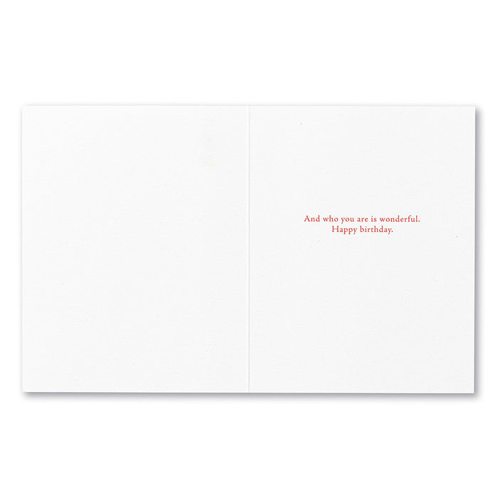 It Takes Courage To Grow Up Birthday Card