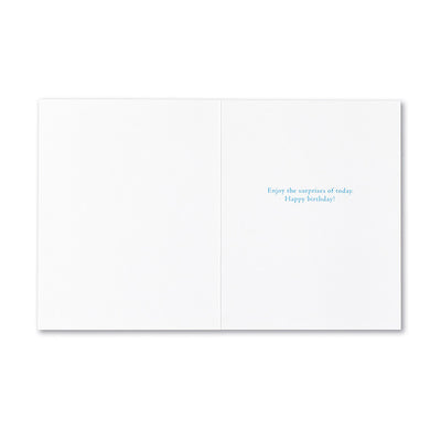 “Laughter Is A Gift Everyone Should Open.” —Gene Mitchener Birthday Card
