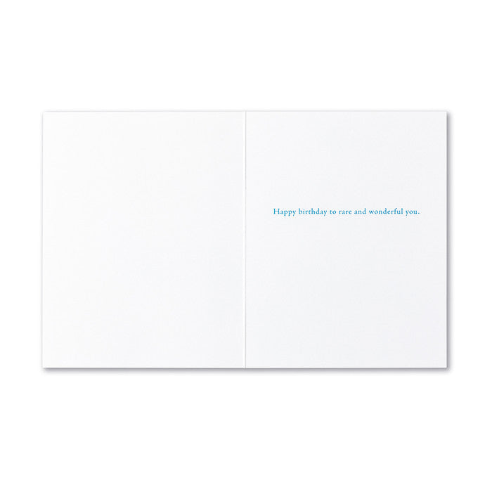 There Is Only One You In All Time Birthday Greeting Card