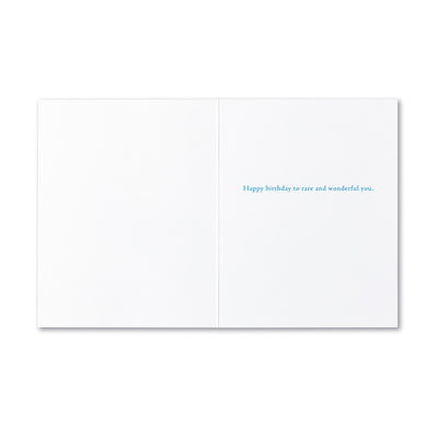 There Is Only One You In All Time Birthday Greeting Card
