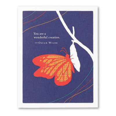 You Are A Wonderful Creation Greeting Card