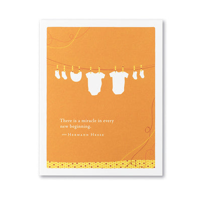 There Is A Miracle Greeting Card