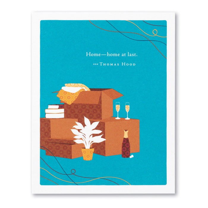 Home At Last Greeting Card