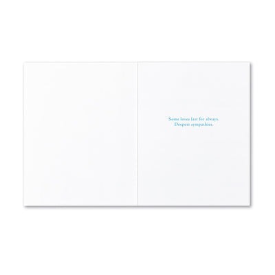 There Are No Goodbyes For Us Greeting Card