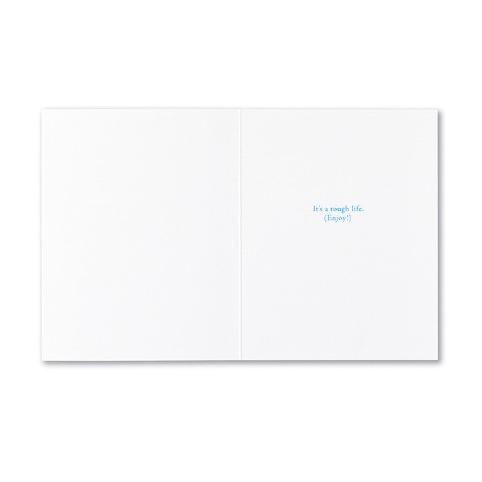 The Trouble With Retirement Greeting Card