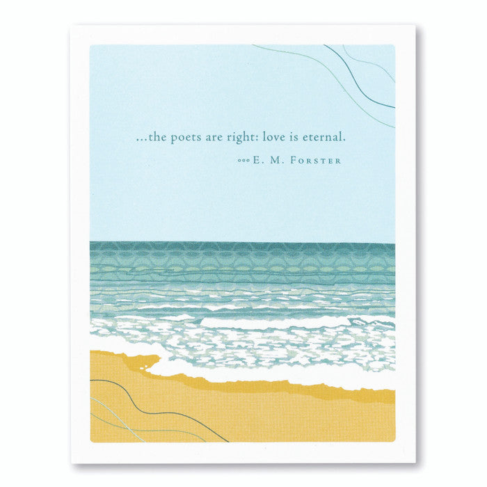 The Poets Are Right Greeting Card