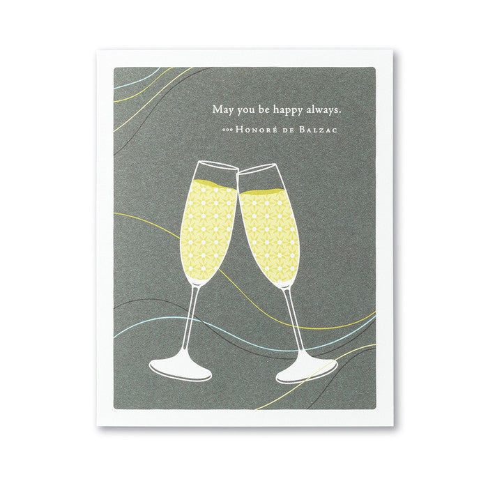 May You Be Happy Always Greeting Card