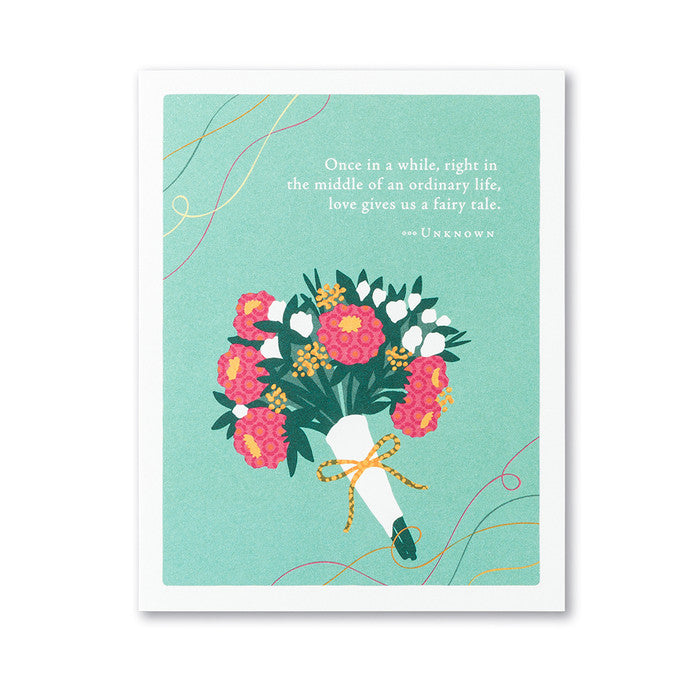 Love Gives You A Fairy Tale Greeting Card