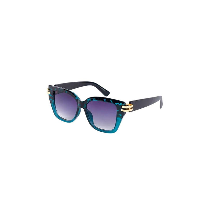 Philomena Sunglasses - Teal & Tortoiseshell