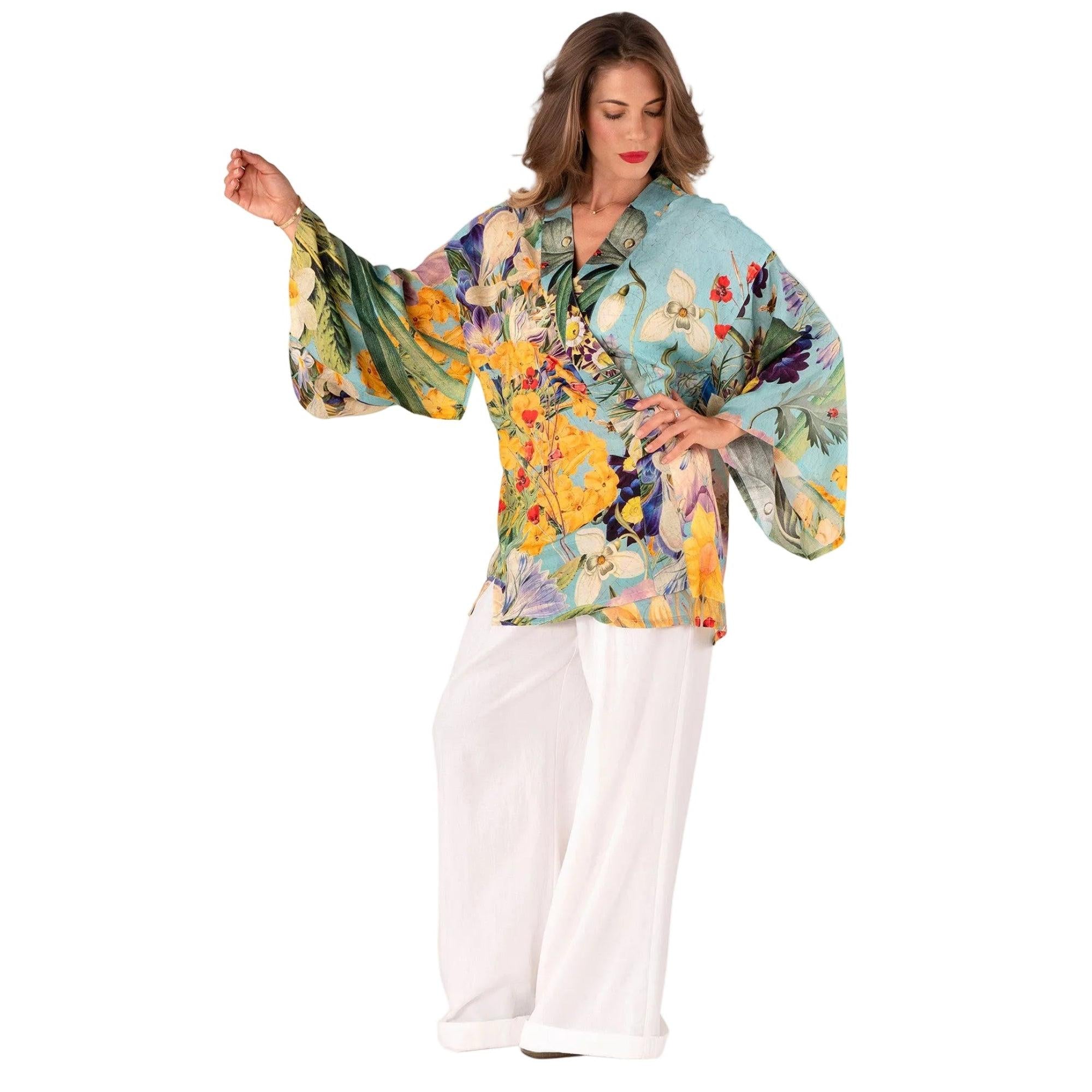 Spring Flora Kimono Jacket