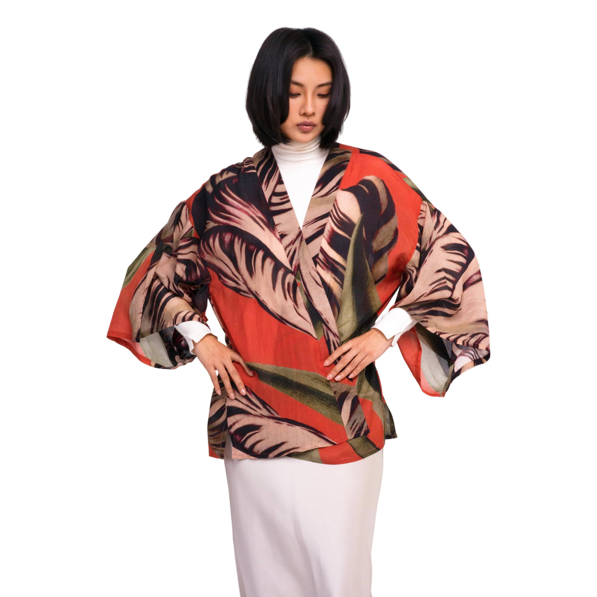 Tulip Short Kimono Jacket