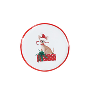 Christmas Dog Handmade Plate - Chihuahua