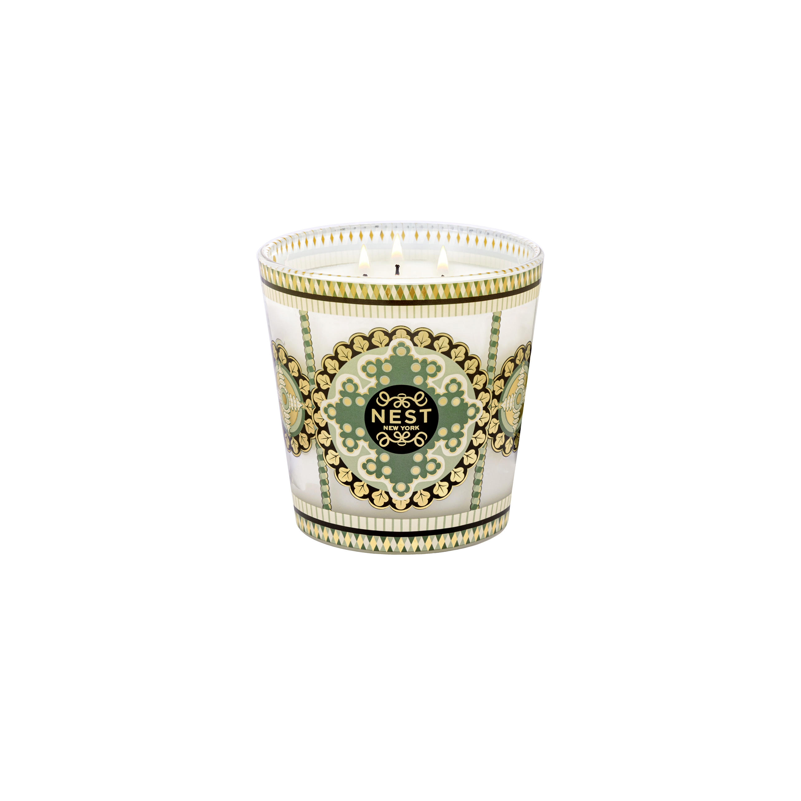 Birchwood Pine Pierre Marie Decorative 3-Wick Candle 21.2 Oz.