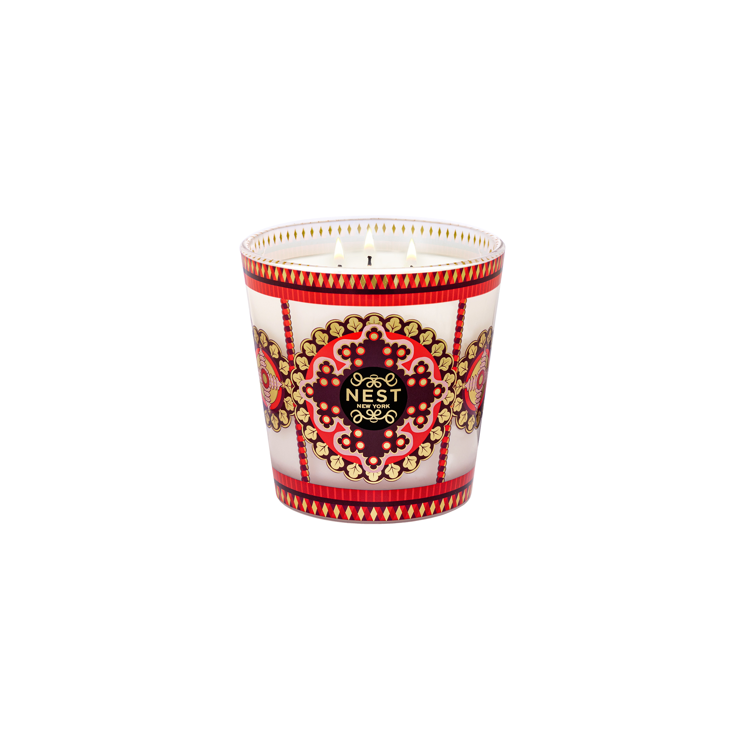Holiday Pierre Marie Decorative 3-Wick Candle 21.1 Oz.