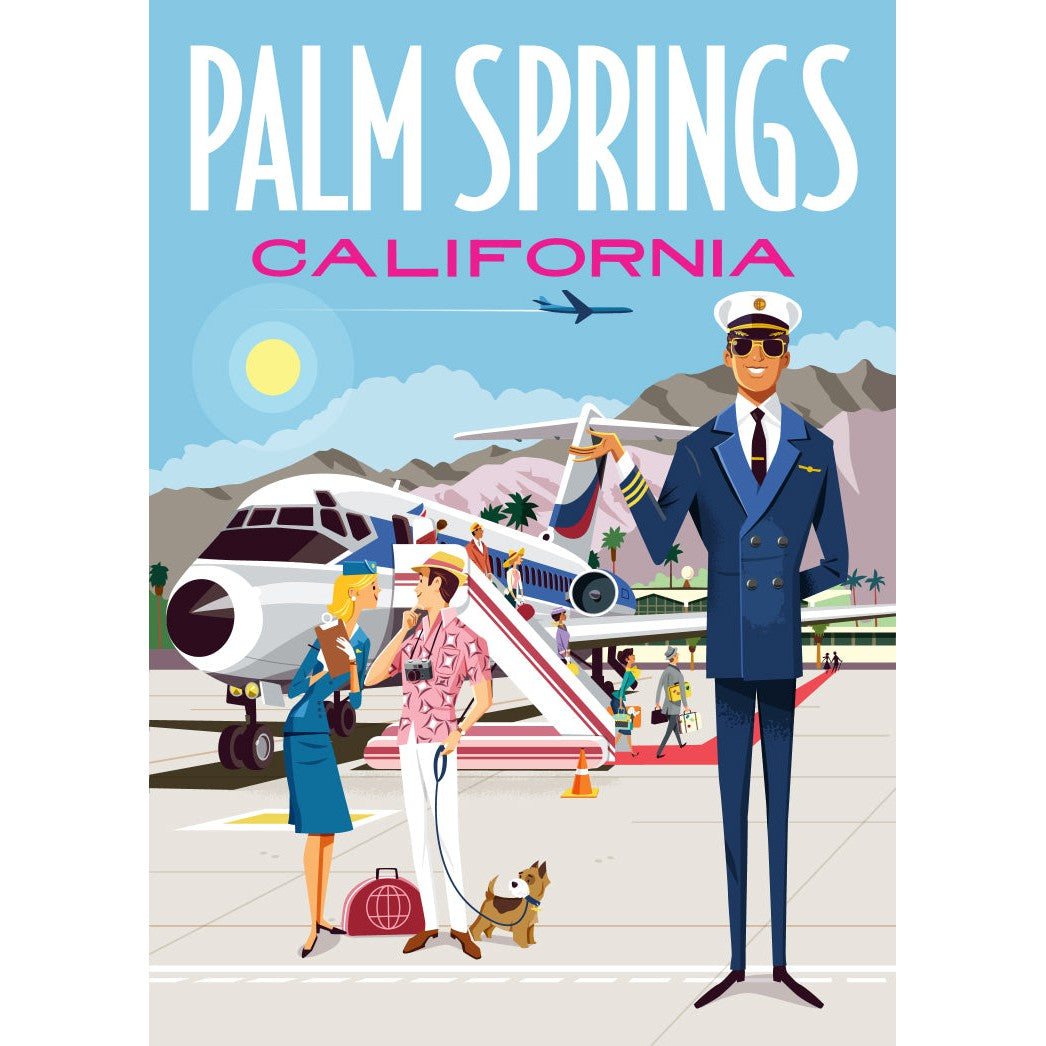 Magnet: Palm Springs Air Pilot - Just Fabulous Palm Springs