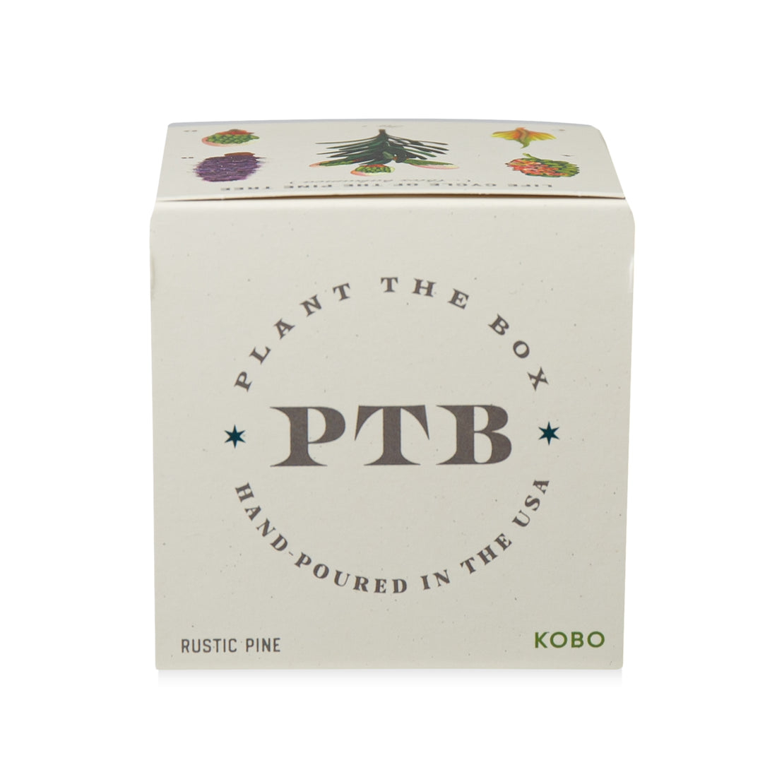 Rustic Pine Plant The Box Candle