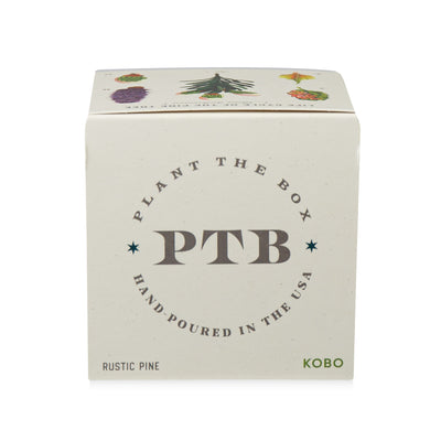 Rustic Pine Plant The Box Candle