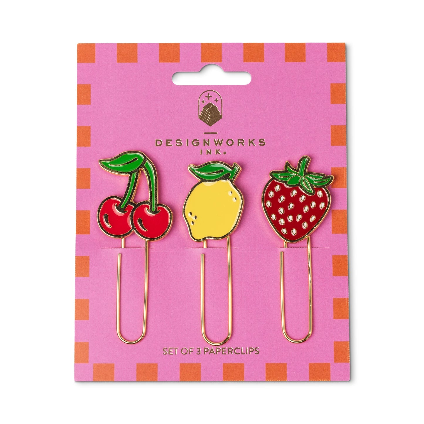 Fruit Paperclip Set