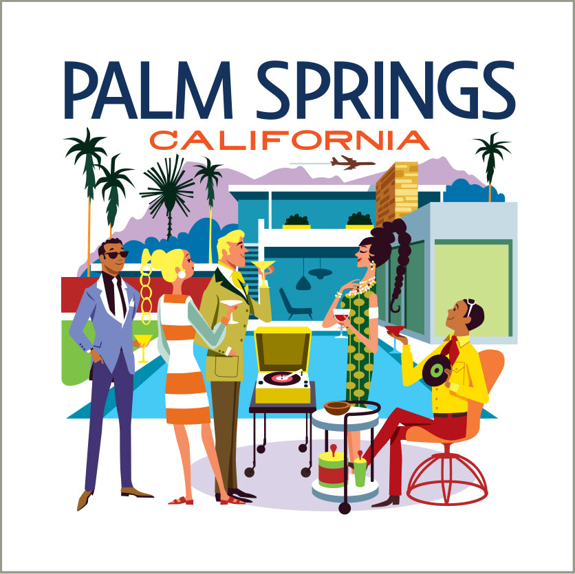 Coaster: Palm Springs Mod Party - Just Fabulous Palm Springs