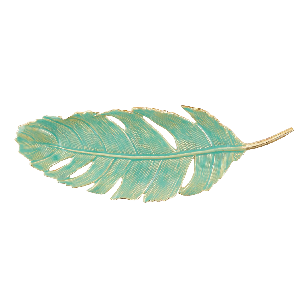 Palm Leaf Tray - Green
