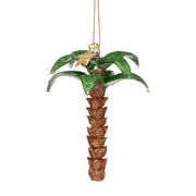 Glitter Palm Tree Ornament