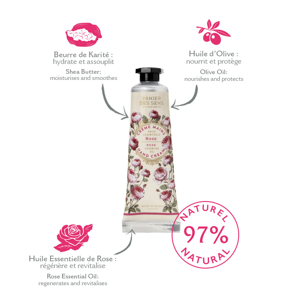 Rejuvenating Rose Hand Cream - 1 oz.