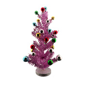 Tinsel Tabletop Tree - Purple