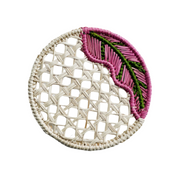 Pink Leaf Coaster - Just Fabulous Palm Springs