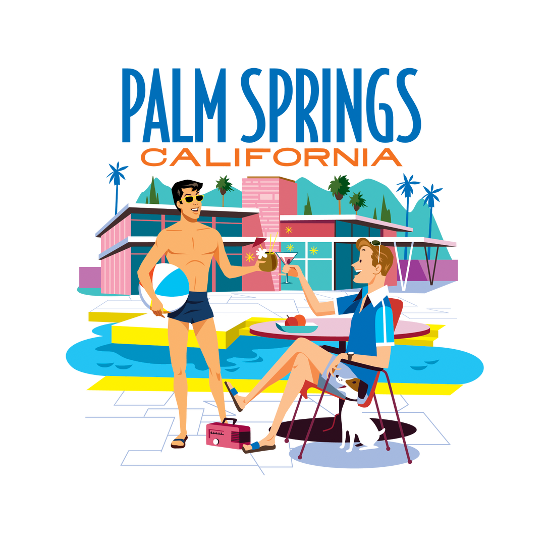 Coaster: Palm Springs Poolside