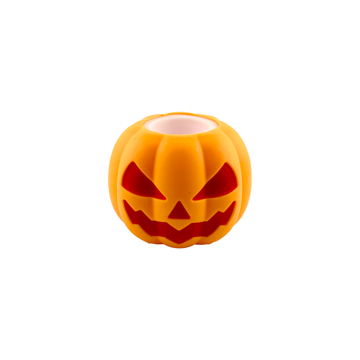 Peek-A-Boo Light Up Squeezable Pumpkin With Pop Up Ghost