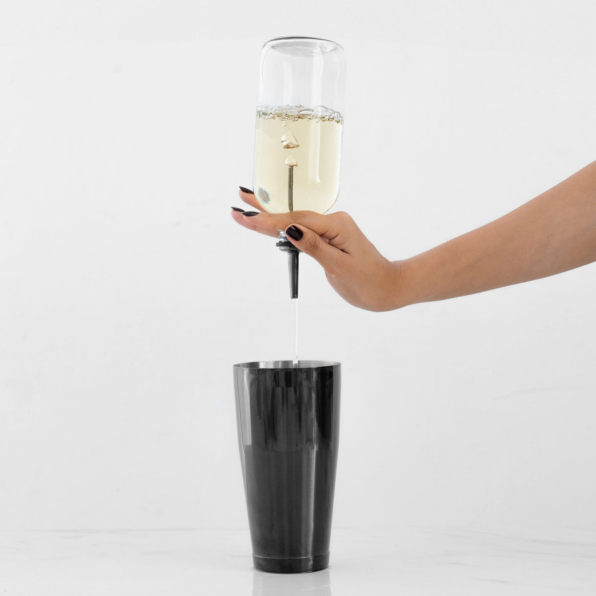 Black Pour Spout (Set Of 6)