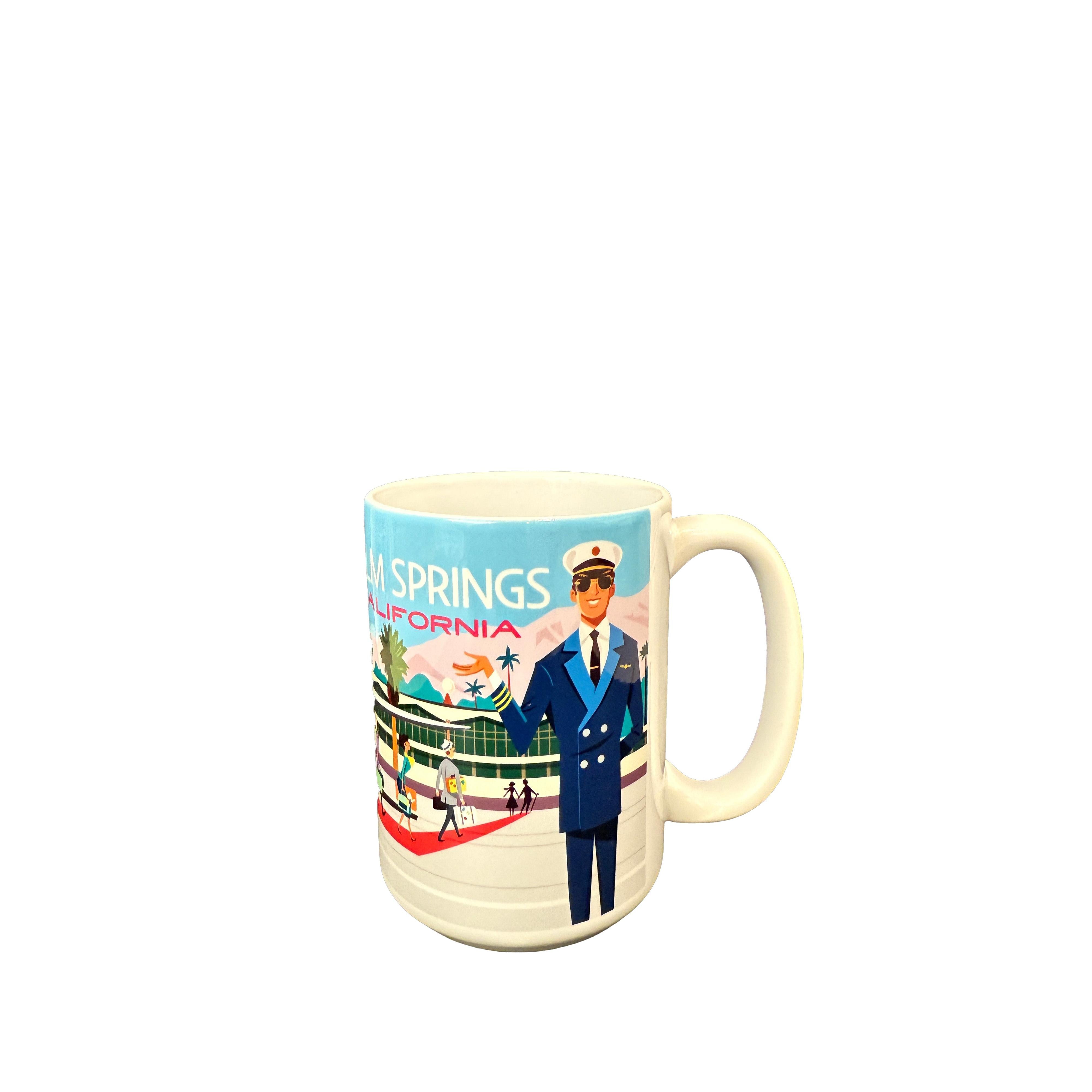 15oz Mug: Palm Springs Air Pilot - Just Fabulous Palm Springs
