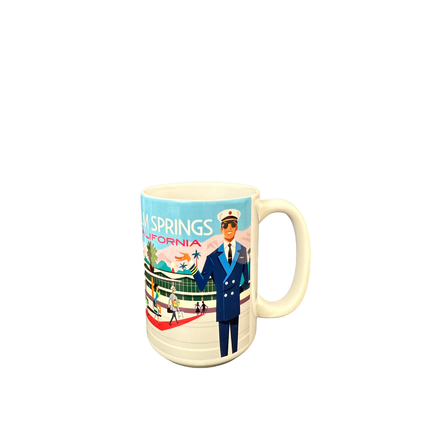 15oz Mug: Palm Springs Air Pilot