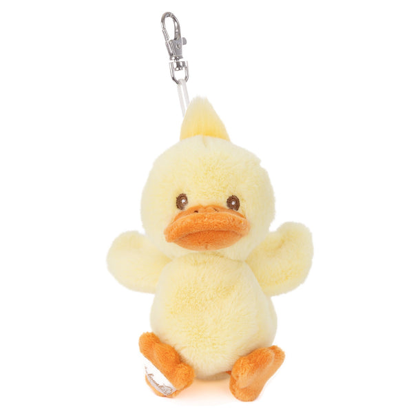 Quack Plush Key Ring - Yellow