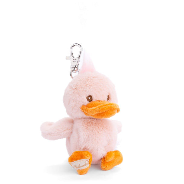 Quack Plush Key Ring - Pink