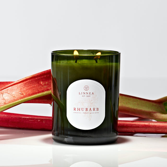 Rhubarb Large Candle 11 Oz.