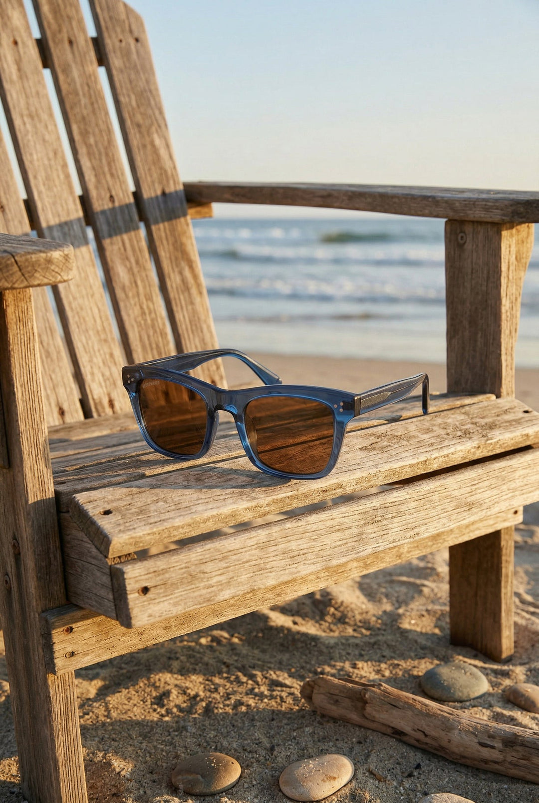 Rincon Polarized Sunglasses - Crystal Blue