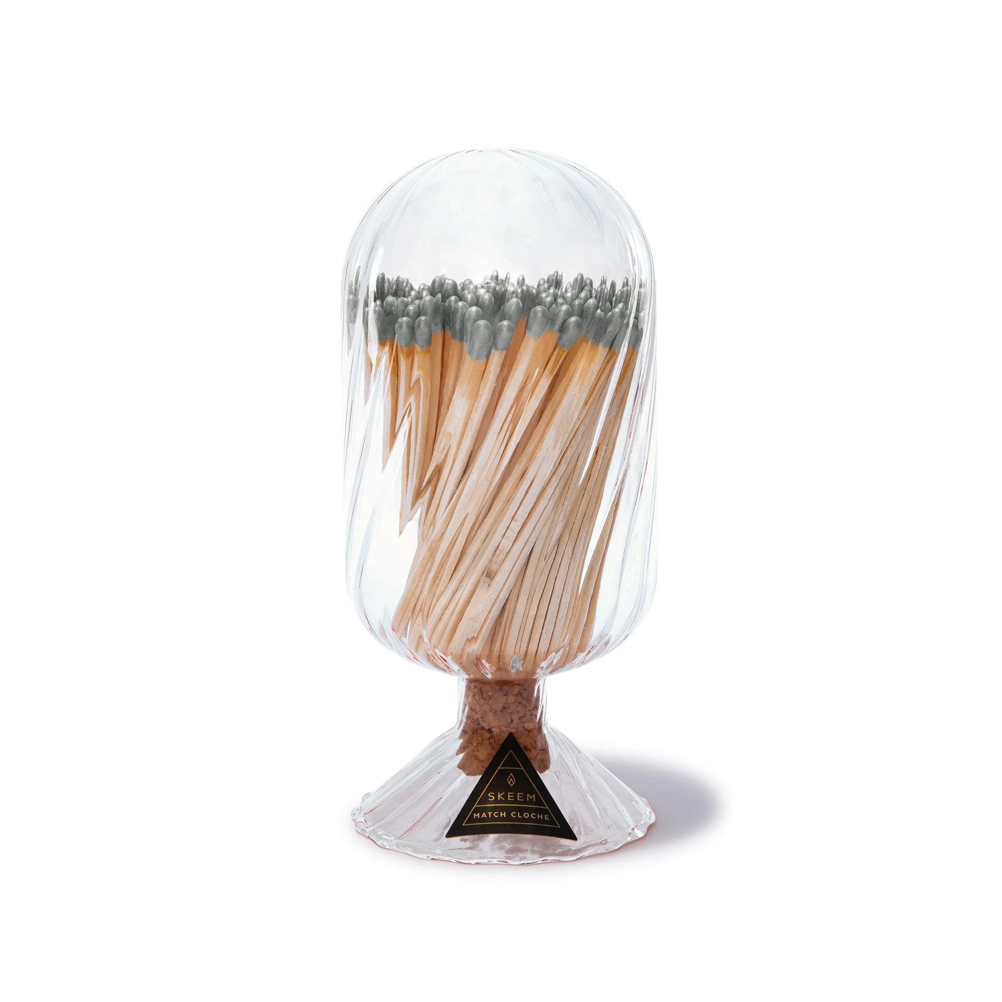 Helix Match Cloche With Silver Tipped Matches
