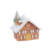Rainbow Chalet Tabletop Decor - Brown