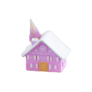 Rainbow Chalet Tabletop Decor - Purple