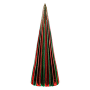 Green & Red Holiday Tree Decor - Large