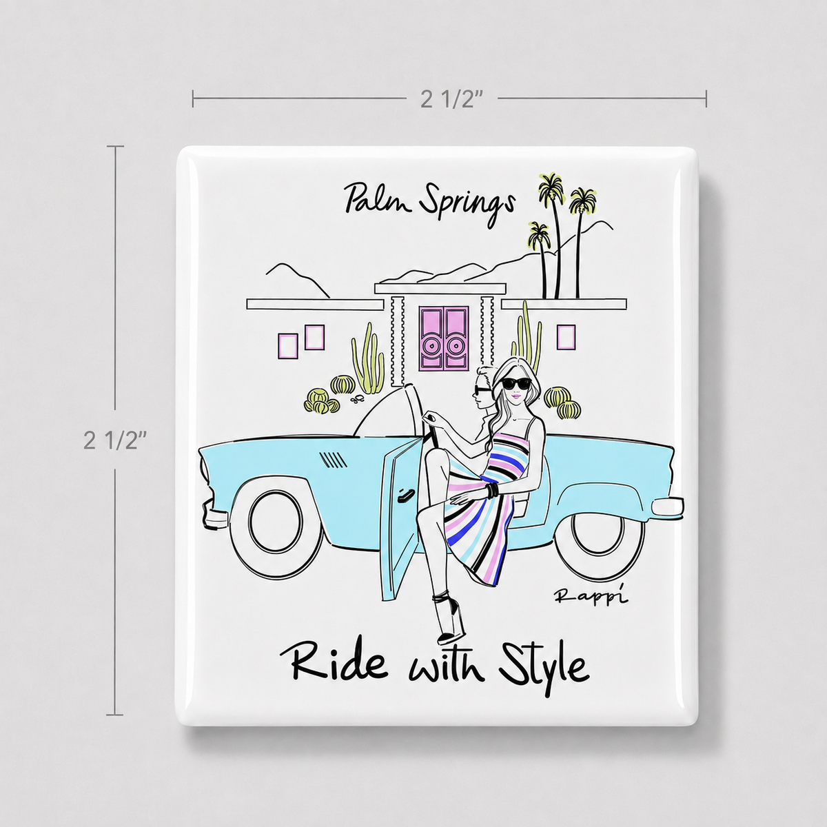 Magnet: PS Ride With Style