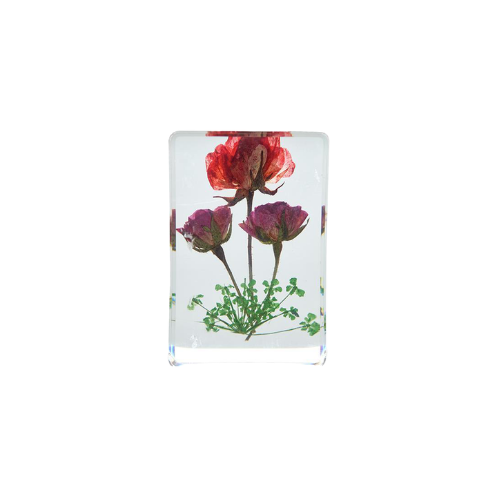 Wildflowers Pressed Floral Keepsake In Gift Box - Red Roses - Just Fabulous Palm Springs